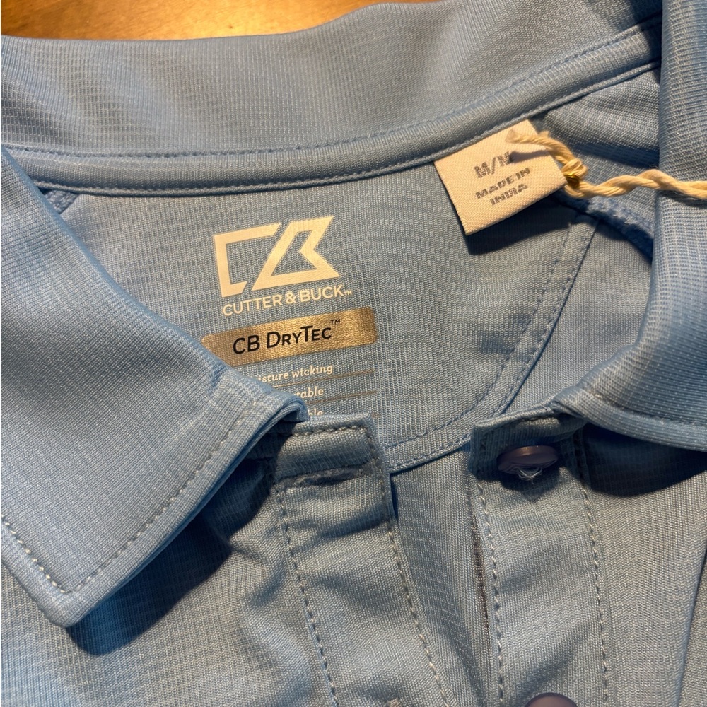Cutter & Buck Light Blue Button Down Shirt